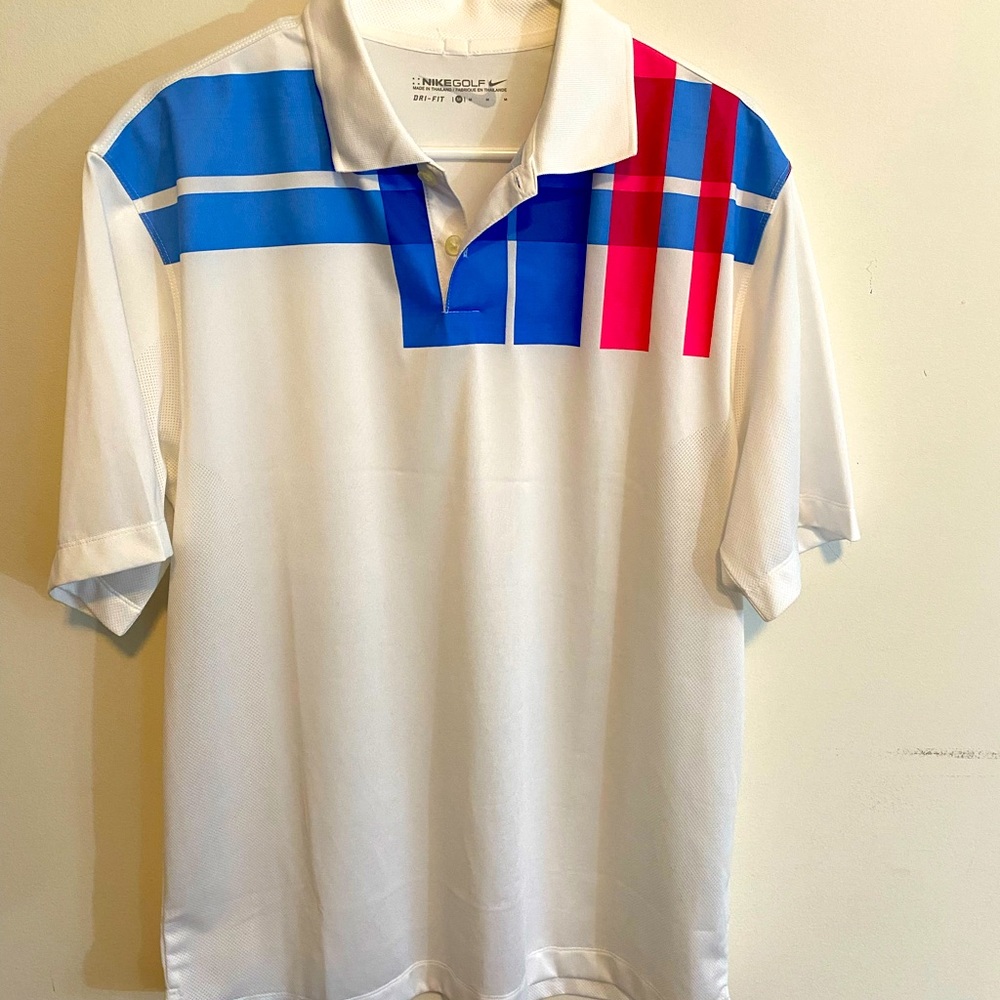 Nike dri fit golf shirt medium